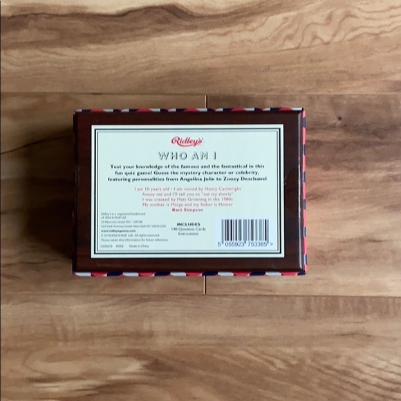 Ridley’s who Am I game - Picture 6 of 7